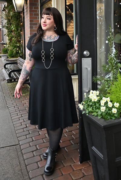 Farrah Dress - Black Bamboo